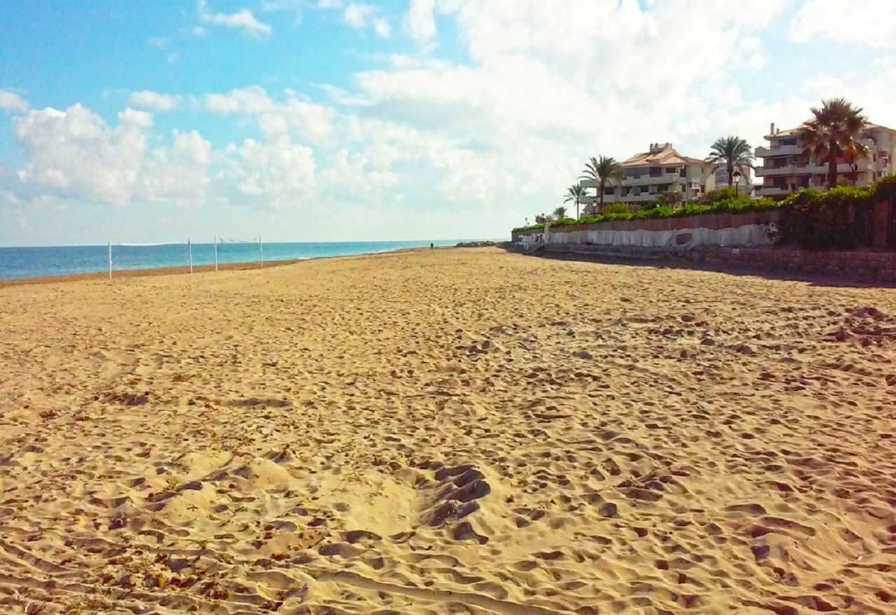 Apartamento Bajo Terraza Acceso Piscina Y 1ª Linea Playa Las Marinas Dénia Eksteriør billede